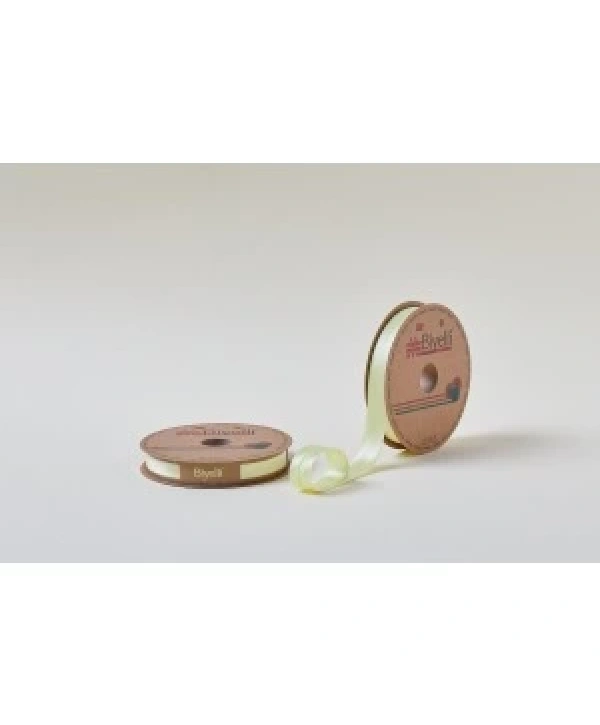 Biye Saten Katlı 006 Sarı 2 Cm 25 Metre %100 Polyester