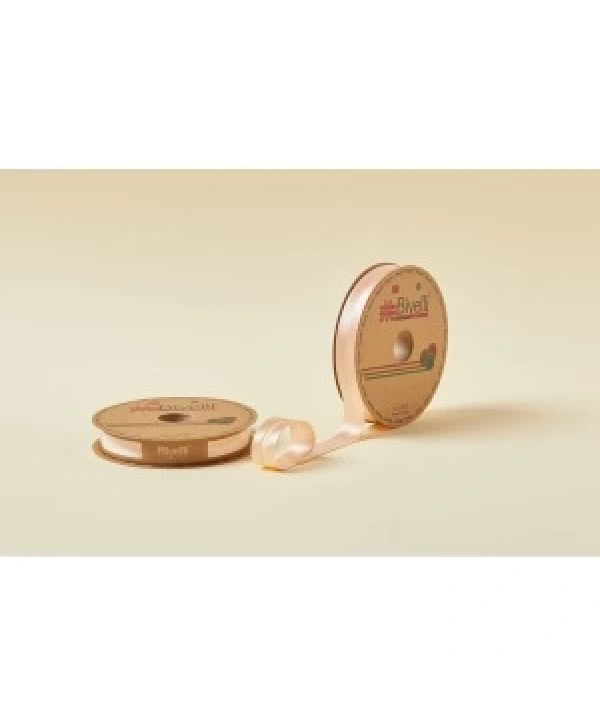 Biye Saten Katlı 013 Somon 2 Cm 25 Metre %100 Polyester