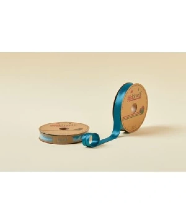 Biye Saten Katlı 082 Petrol 2 Cm 25 Metre %100 Polyester