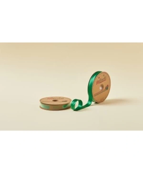 Biye Saten Katlı 093 Koyu Yeşil 2 Cm 25 Metre %100 Polyester