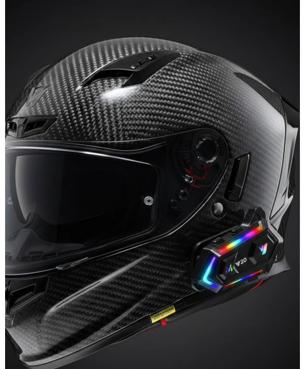 Bluetooth 5.3 Gürültü Engelleyici Kask İçi Intercom 25 Saat Kullanım