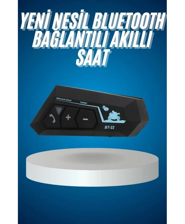 Bluetooth Kask Kulaklığı Intercom 5.0 Bluetooth Android ve İOS Uyumlu