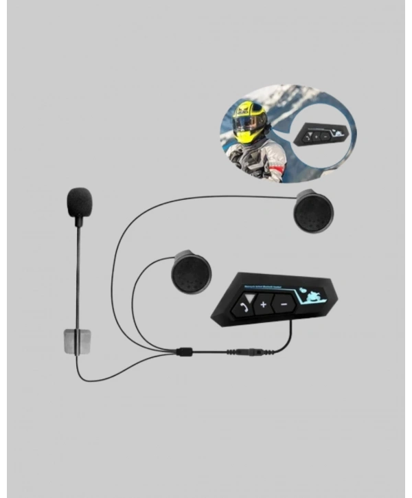 BT22 Kask İçi Bluetooth Kulaklık Hızlı Eşleşme ve Gürültü Önleyici Mikrofon