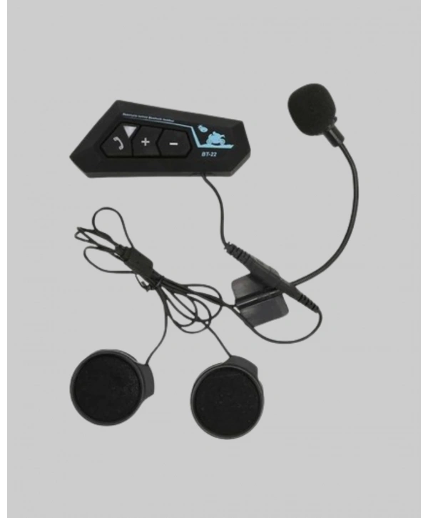 BT22 Kask İçi Bluetooth Kulaklık Hızlı Eşleşme ve Gürültü Önleyici Mikrofon