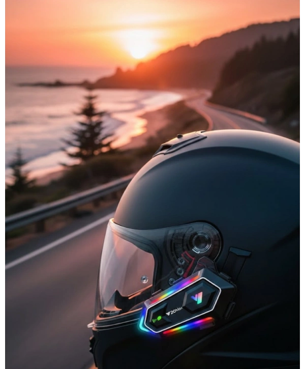 BT5.3 Çipli Kask İçi Bluetooth Kulaklık 25 Saat Pil