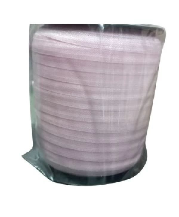Çamaşır Lastiği Düz 1 Cm  1 Metre Açık Pembe