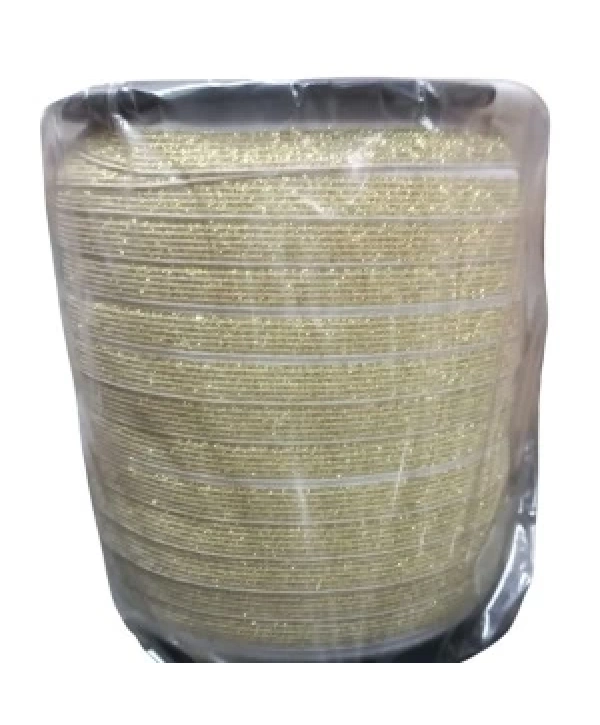 Çamaşır Lastiği Düz 1 Cm  1 Metre Gold