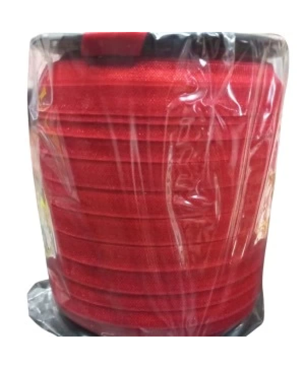 Çamaşır Lastiği Düz 1 Cm  1 Metre Kırmızı