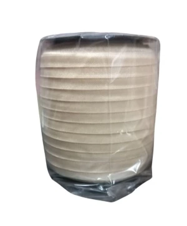 Çamaşır Lastiği Düz 1 Cm  75 Metre 1 Top Krem