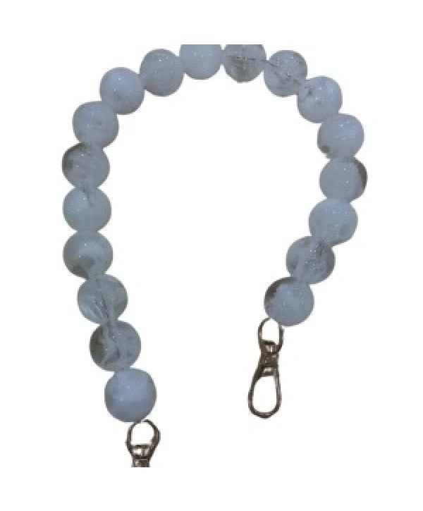 Çanta Askısı 40 Cm Akrilik Yuvarlak Sedef