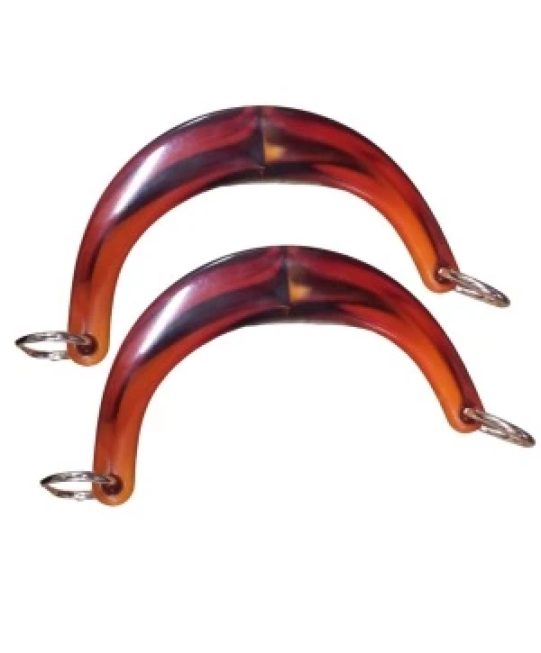 Çanta Sapı Ay Model Kahverengi 17 Cm