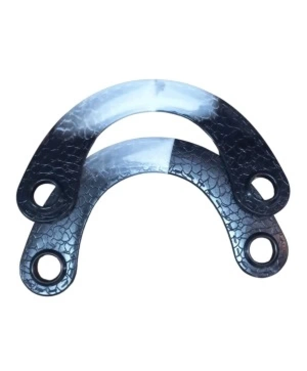 Çanta Sapı Ay Model Siyah Desenli 20 Cm