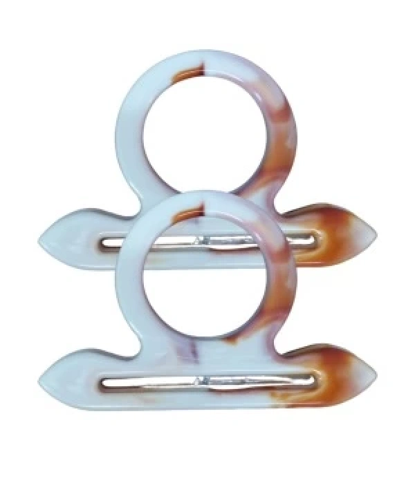 Çanta Sapı Çapa Model Kahverengi - Beyaz 18 Cm