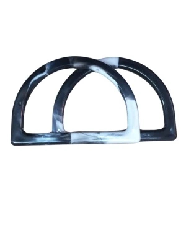 Çanta Sapı D Model Siyah-beyaz 12,5 Cm