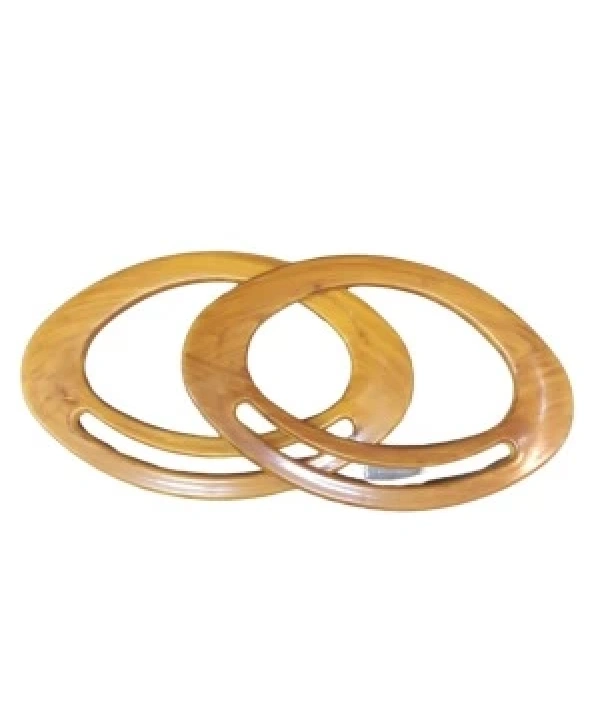 Çanta Sapı Oval Açık Kahverengi 18 Cm