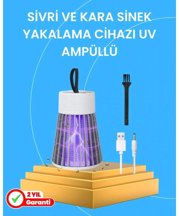 Çocuk ve Evcil Hayvan Dostu Sivrisinek Yakalama Lambası