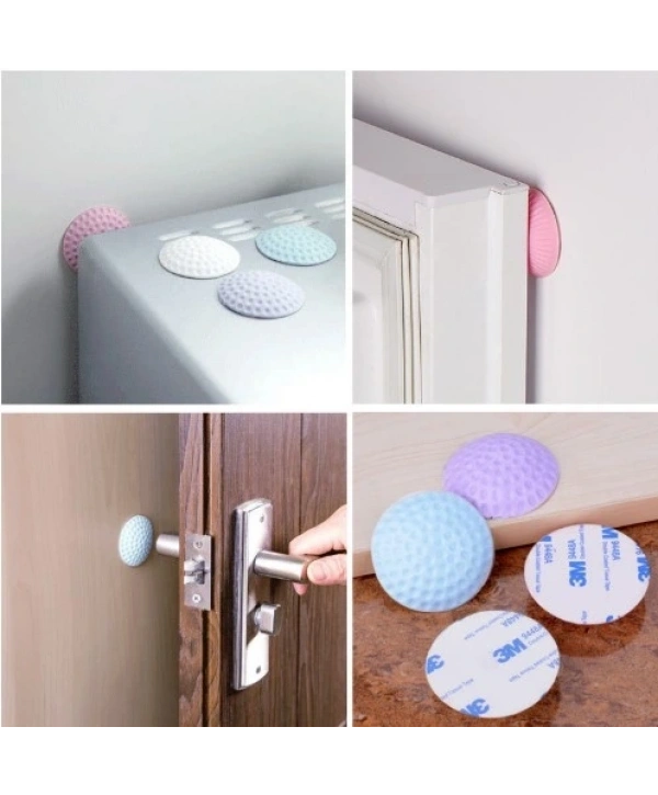 Çok Amaçlı Silikon Kapı Duvar Koruyucu Tampon 4lü Paket (5047)