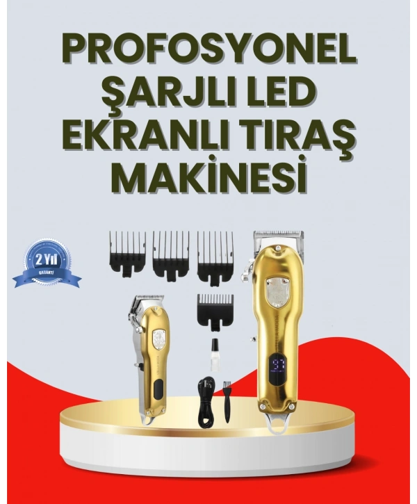 Çok Fonksiyonlu Saç, Sakal ve Vücut İçin Tıraş Makinesi