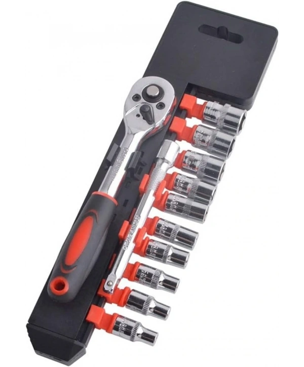 CR-V SOCKET SET 12 PARÇA  1/2 inç  VAKUMLU LOKMA SETİ (5047)