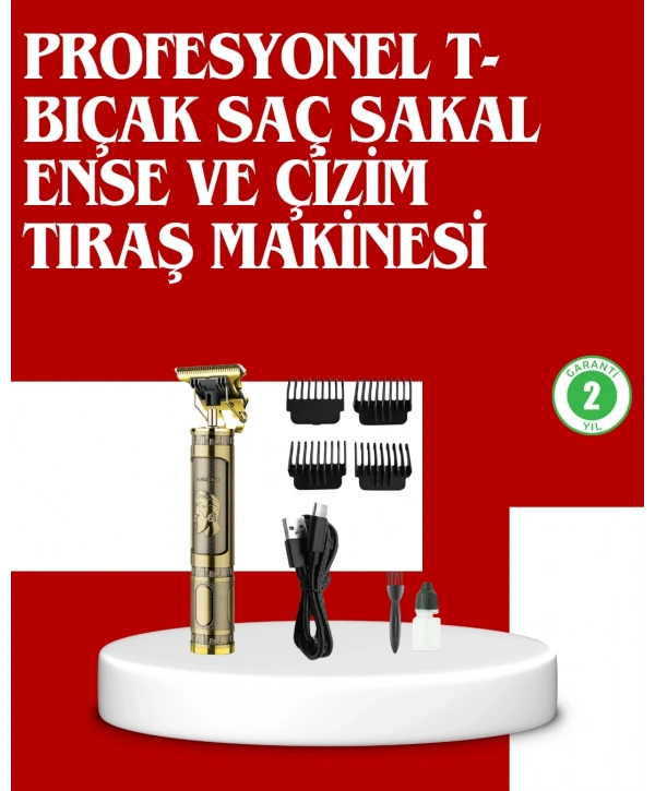 Daling Profesyonel Tıraş Makinesi Islak ve Kuru Kullanım