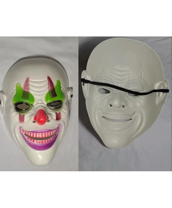 Delirten Gülüş Psikopat Palyaço Temalı Joker Maskesi (5047)