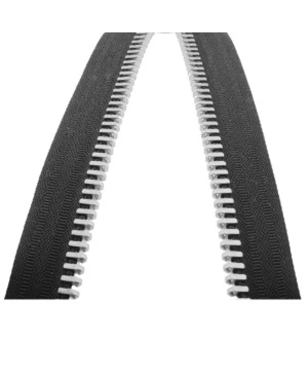 Demir Dişli Çanta Fermuarı En 3 Cm Gri