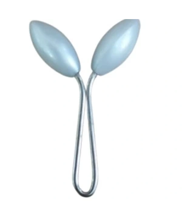 Eşarp Klipsi Başak Model Beyaz 1 Adet