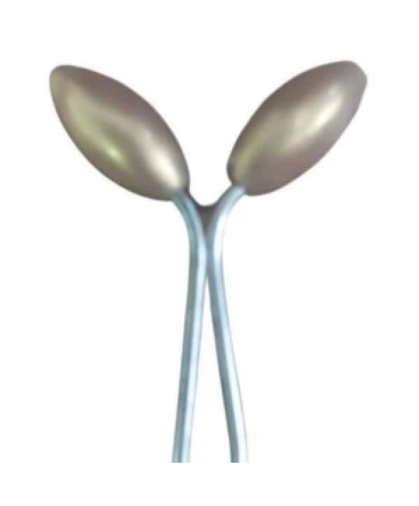 Eşarp Klipsi Başak Model Krem 1 Adet