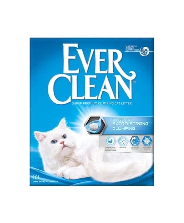 Ever Clean Extra Strong Kokusuz Topaklanan Kedi Kumu 10 Lt