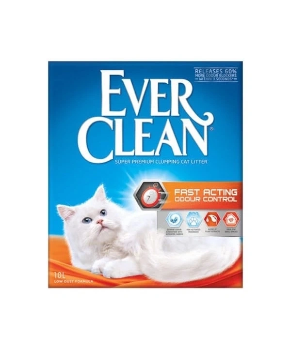 Ever Clean Fast Acting Topaklanan Kedi Kumu 10 Lt