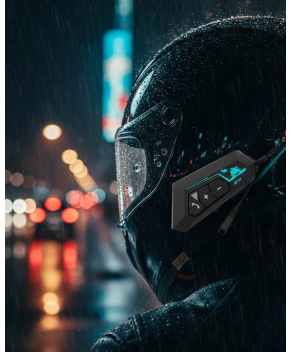 Evrensel Kask Uyumlu Bluetooth Intercom Kulaklık