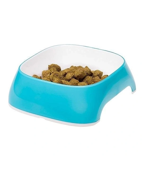 Ferplast Glam Melamin Mama ve Su Kabı Medium Mavi 720 Ml