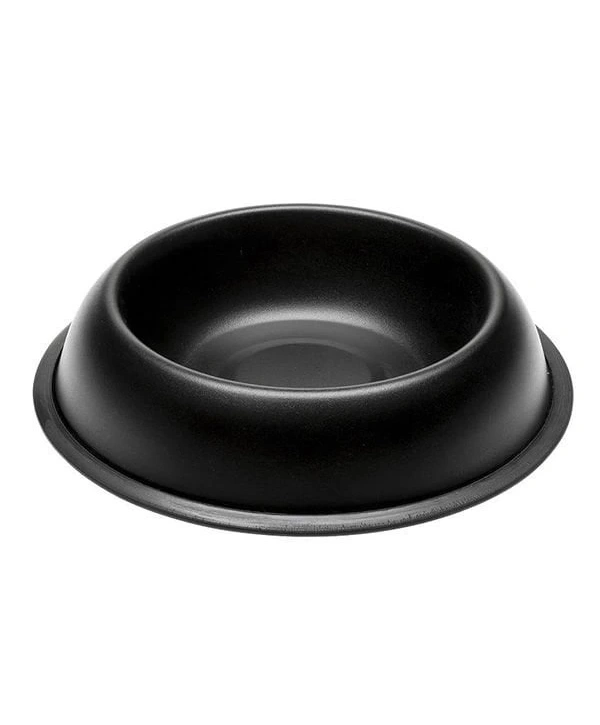 Ferplast Mıra Kc 78 Kaymaz Tabanlı Plastik Köpek Mama ve Su Kabı Siyah 1500 Ml