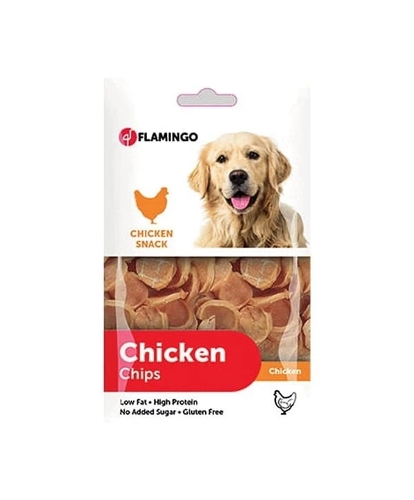 Flamingo Hapki Tavuk Cips Köpek Ödül Maması 85 Gr