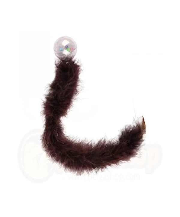 Flamingo Kitty Tüylü Top Kedi Oyuncağı