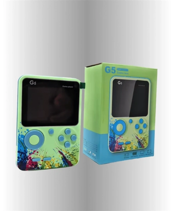 G5 Game Box Retro Mini Oyun Konsolu – 500 Dahili Oyun