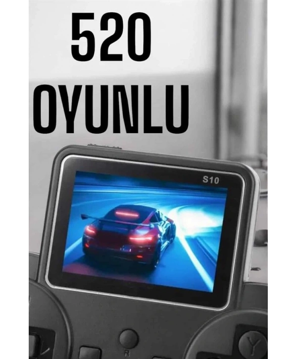 Gamepad 520 Oyunlu TV Uyumlu Retro Oyun Konsolu