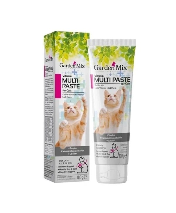 Garden Mix Multivitamin Kedi Malt Macunu 100 Gr