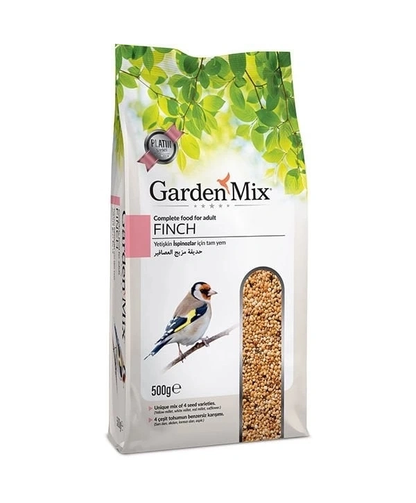 Garden Mix Platin Hint Bülbülü Yemi 500 Gr