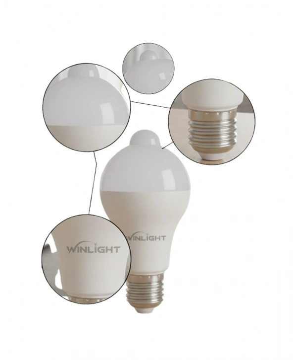 Gece Otomatik Devreye Giren Sensörlü LED Lamba