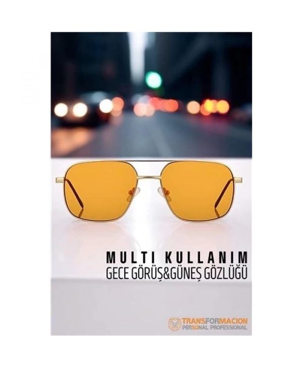 Gece Sürüş Görüş Parlama Önleyici Gece Gözlüğü Sis Far Işık Önleyici Anti-Fog Gözlük