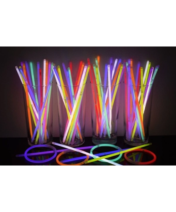 Glow Fosforlu Neon Bileklik 50 Adet (5047)