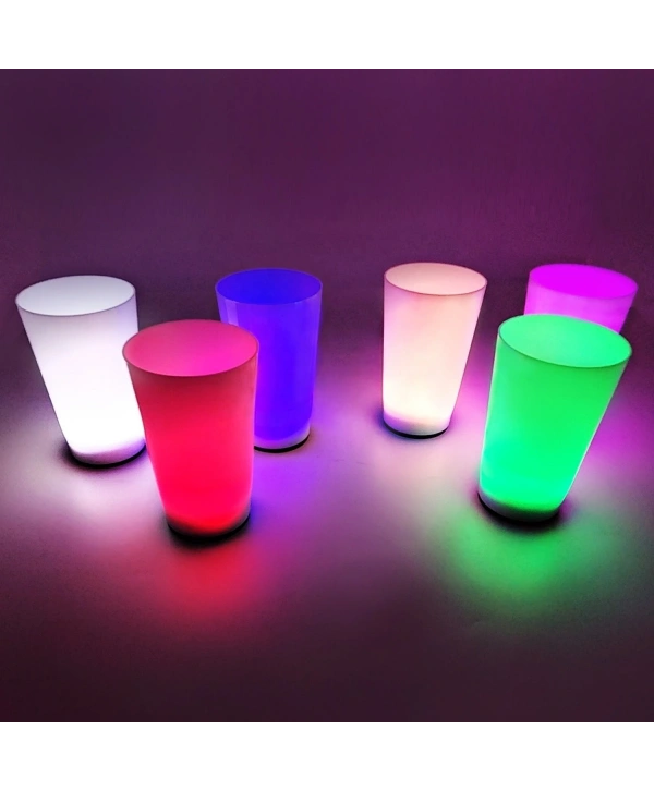 Glow Partisi Bardakları 6 Renk 6 Adet 1.5 oz 4.5 x 6.5 cm (5047)