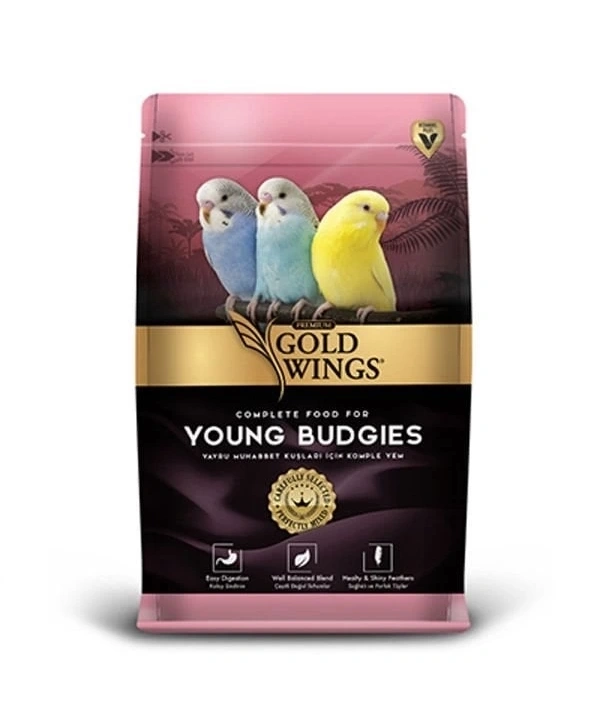 Gold Wings Premium Yavru Muhabbet Kuşu Yemi 1 Kg