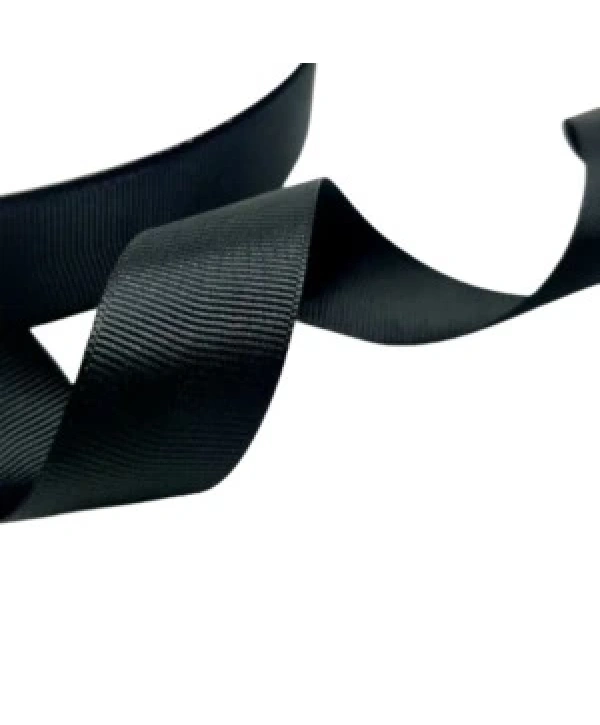 Grogren Kurdele 3 Cm 10 Metre  Siyah