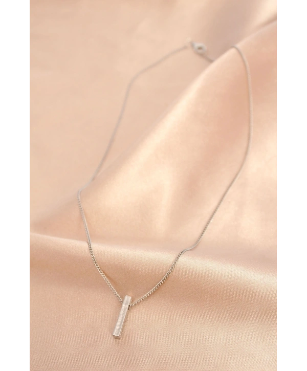 Gümüş Renk Metal Kolye