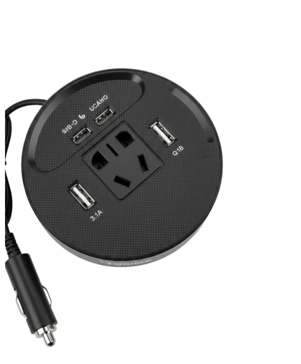 Güvenli Voltaj Korumalı Araç Power Inverter Çoklu Cihaz Desteği