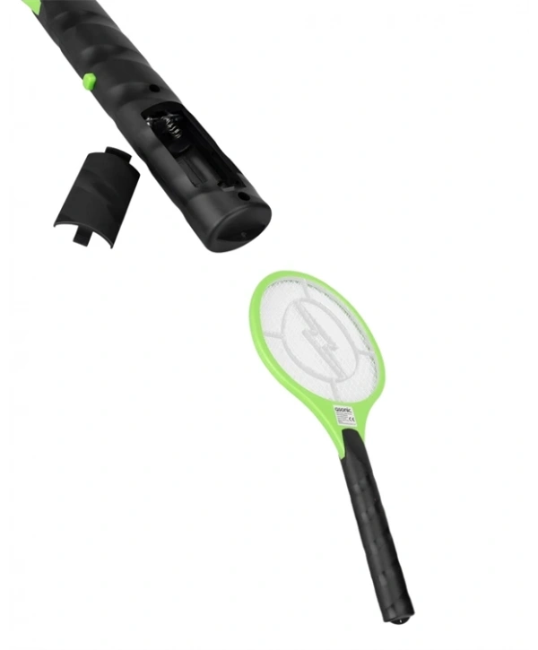 Hafif ve Ergonomik Elektronik Böcek Öldürücü – Güvenlik Koruması ile Pil Kontrollü