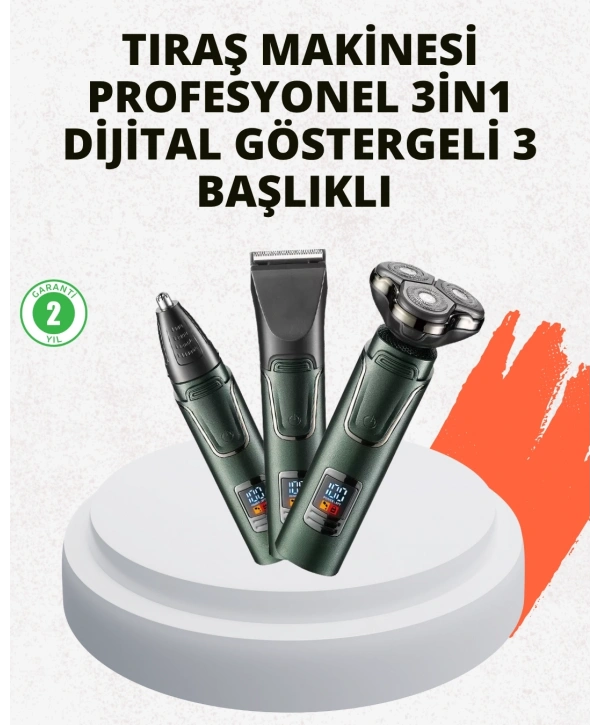Hareket Halinde Kullanıma Uygun Tıraş Makinesi