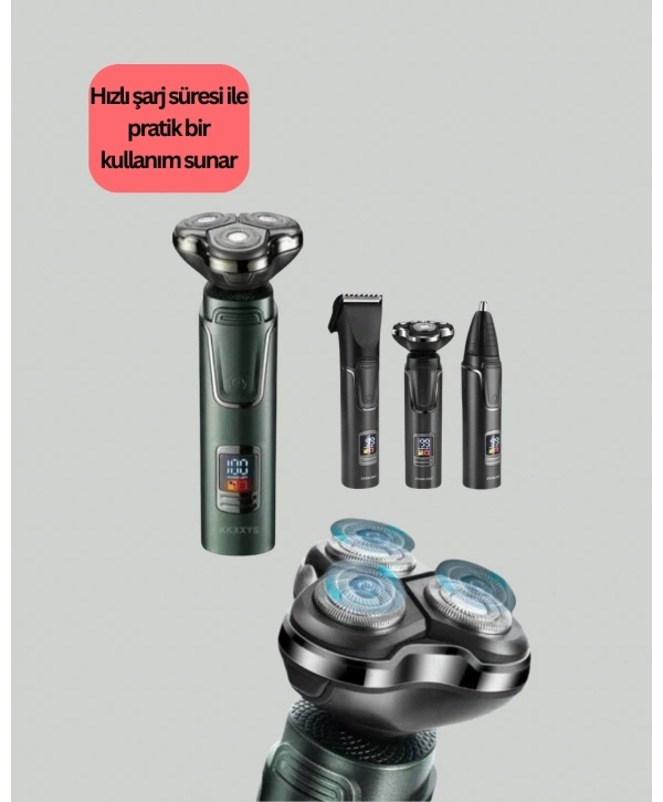 Hareket Halinde Kullanıma Uygun Tıraş Makinesi